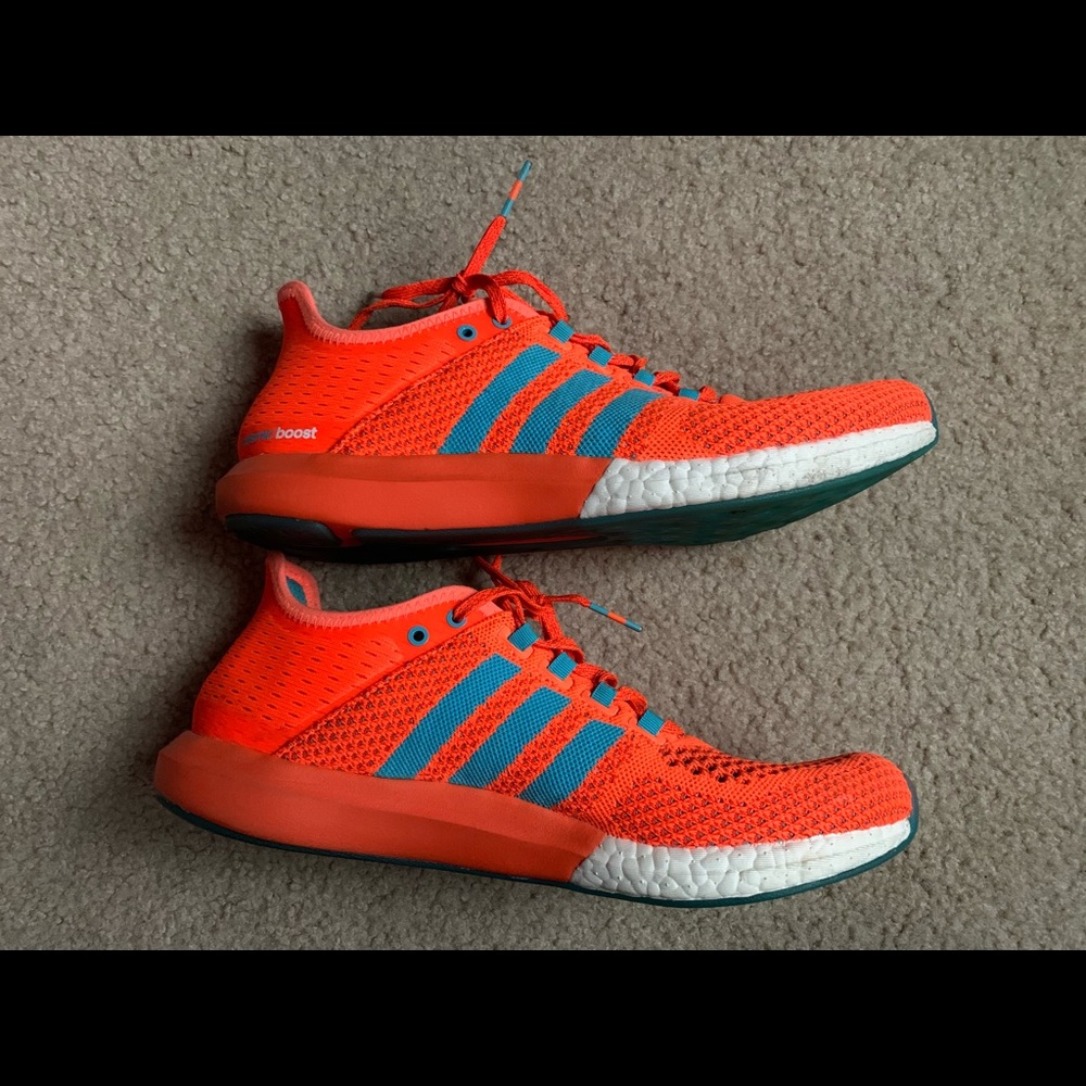 Adidas Cosmic Boost Solar Orange Shoes (10.5)